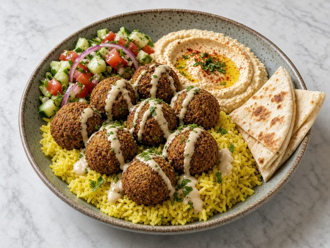 Falafel plate